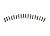 Peco - ST-412 - OO-9 No 1 Radius Double Curve Pack of 4