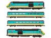Dapol - 2D-019-015 - Class 43 HST 4 Car Set 43066/077 Midland Mainline