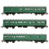 EFE Rail - E86013 - LSWR Cross Country 3-Coach Pack SR Malachite Green