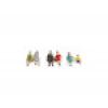 Gaugemaster - GM3910104 - Sitting People (6) Hobby Figure Set