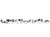 Gaugemaster - GM3910157 - Black and White Cows (7) Figure Set