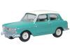 Oxford Diecast - 76AA008 - Austin A40 MkII Fern Green/Snowberry White