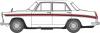 Oxford Diecast - 76ACF007 - Austin Cambridge Snowberry White/Embassy Maroon