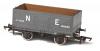 Oxford Rail - OR76MW7037 - 7 Plank Wagon NE 158486