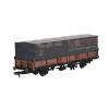 EFE Rail - E87044 - BR SEA Wagon BR Railfreight Red with Hood (Revised) [W]