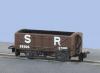 Peco - GR-201D - L&B 4 wheel Open Wagon, SR Livery No.28306