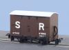 Peco - GR-221E - L&B 4 Wheel Box Van, SR Livery No.47040