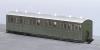 Peco - GR-401U - Composite Coach, Green Unlettered