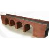 Metcalfe - P0240 - Double Track Viaduct, red brick